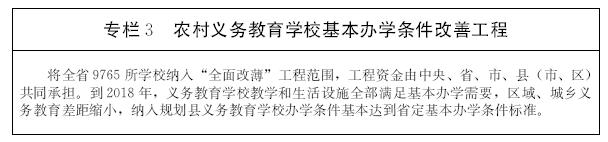 关于印发山东省“十三五”教育事业发展规划的通知 鲁政发〔2017〕33号